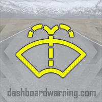 Buick Cascada windshield wiper warning lights
