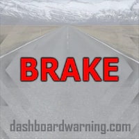 BMW 230 Brake Warning Light