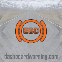 BMW X3 EBD Warning Light