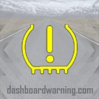Chevrolet Corvette Tire Pressure Monitoring SystemTPMS Warning Light