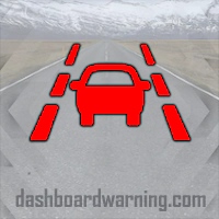 Dodge RAM 1500 Lane Departure Warning Light RED