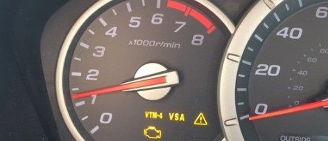 How to fix the Acura Vtm 4 warning light