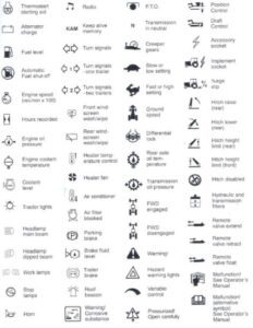 Kubota Skid Steer Warning Lights and Meanings