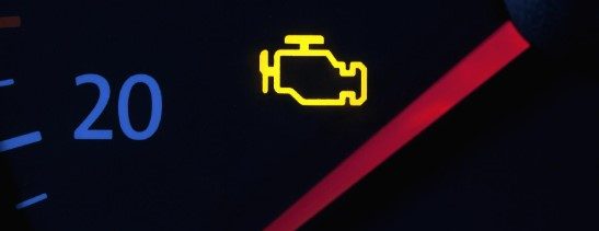 What is an Acura emissions warning light