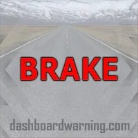 Cadillac CTS Brake Warning Light