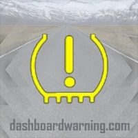 Cadillac CTS Tire Pressure Monitoring SystemTPMS Warning Light