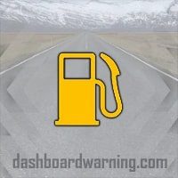 Dacia Low Fuel Warning Light