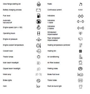 john deere warning lights meaning