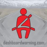 Peugeot Seat Belt Reminder Warning Light