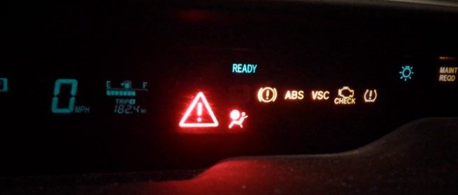 Prius Hybrid Battery Warning Light 1