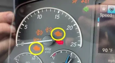 What are Common Freightliner Master Warning Lights