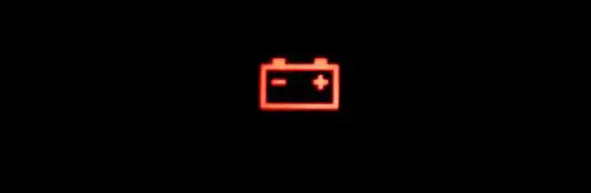 What are the causes of the Chrysler battery warning light