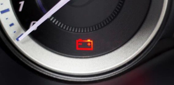 What does the Chrysler battery warning light mean