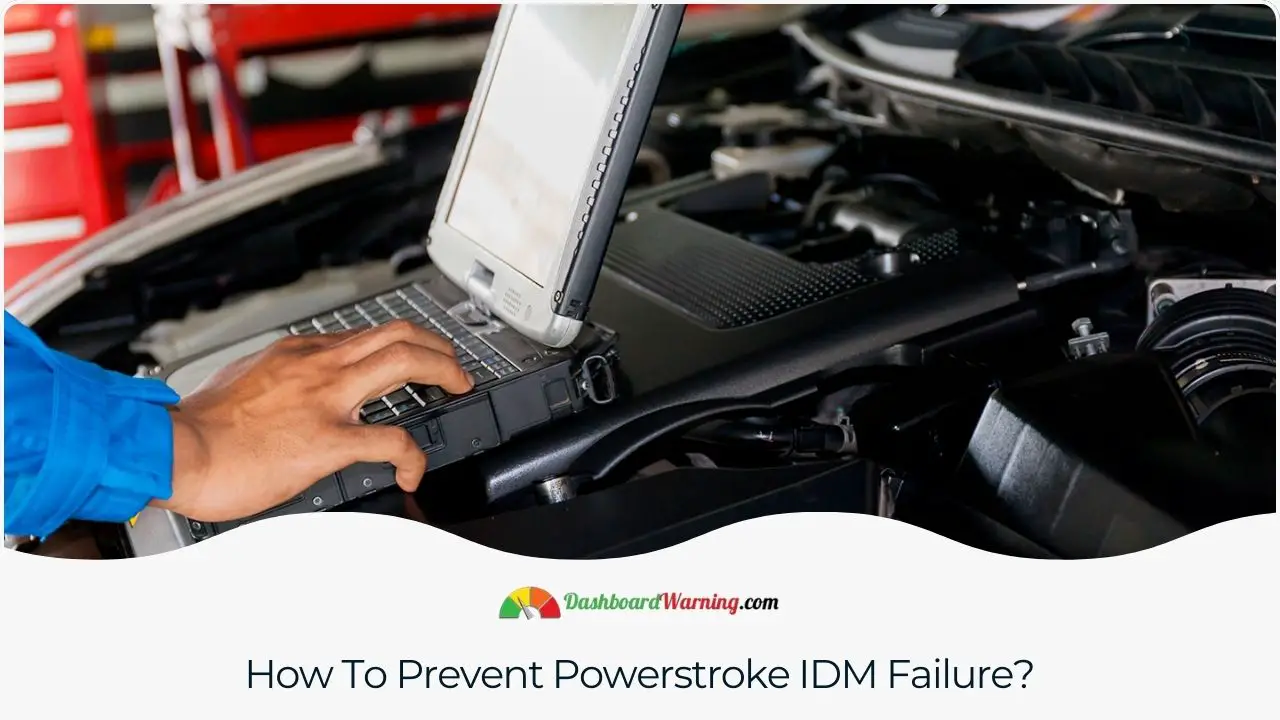 Tips and practices to minimize the risk of Injection Drive Module (IDM) failure in 7.3 Powerstroke engines.