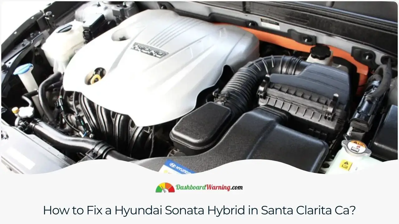 Guidance on repairing common issues in a Hyundai Sonata Hybrid in Santa Clarita, CA.