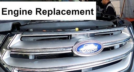 How to change the engine number on a Ford Edge