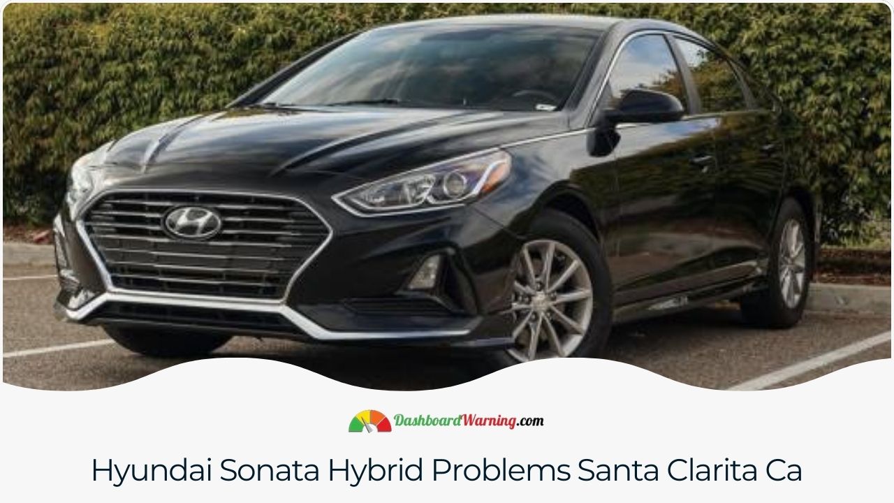 A summary of common problems encountered with Hyundai Sonata Hybrids in the Santa Clarita, CA area.