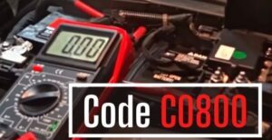 C0800 03: Control Module Power Circuit Low Voltage Fix?