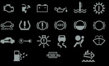 Yale Forklift Warning Light Symbols