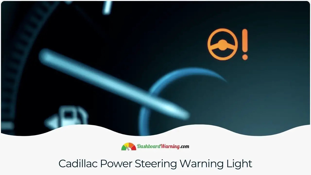 Cadillac Power Steering Warning Light - What Does It Mean?