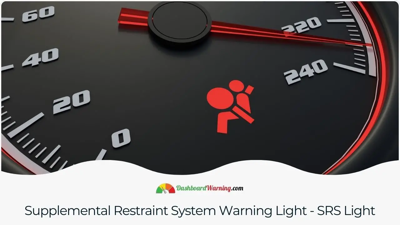 Supplemental Restraint System Warning Light - SRS Light
