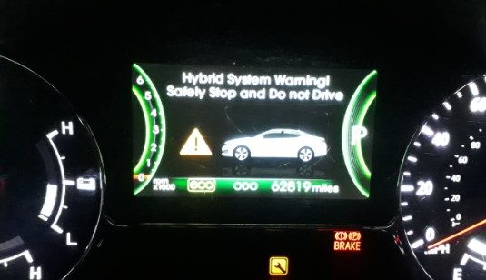 Symptoms Indicating KIA Optima Hybrid System Failure