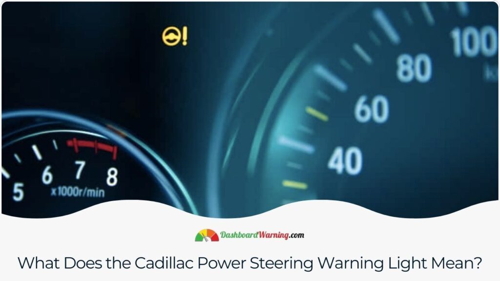 Cadillac Power Steering Warning Light What Does It Mean?