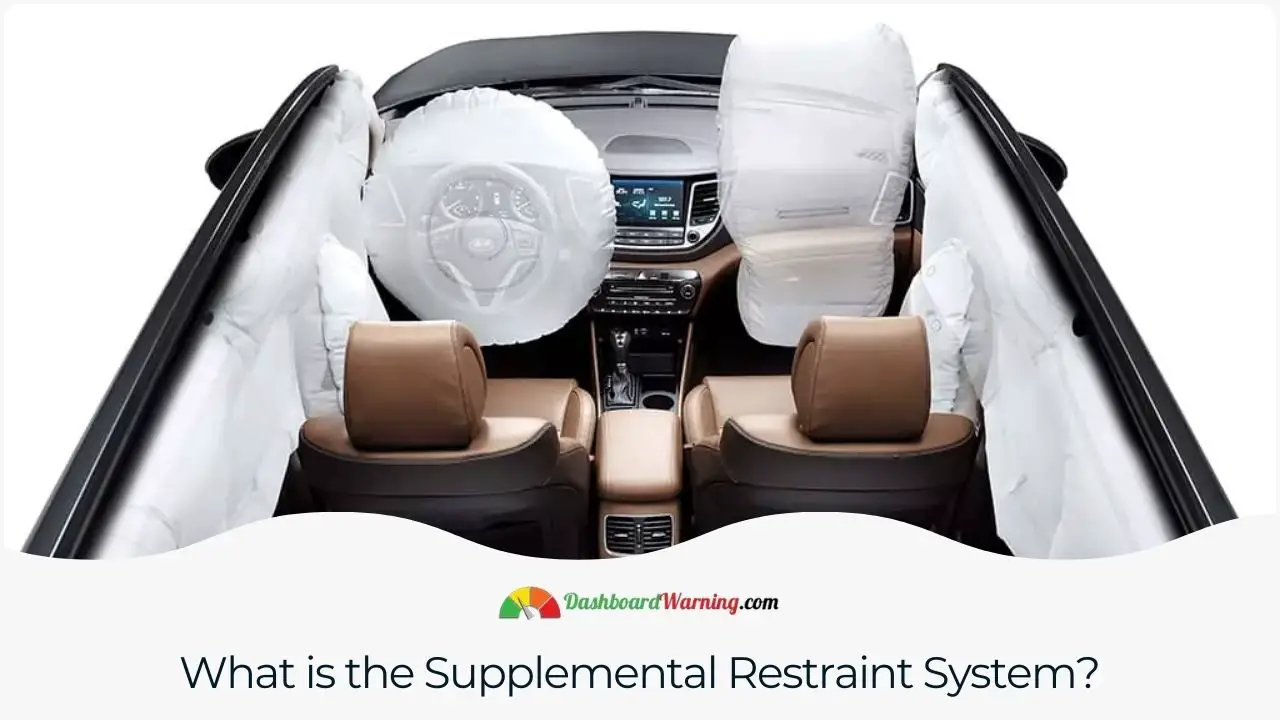 The Supplemental Restraint System (SRS) in vehicles refers to airbags and seatbelt pre-tensioners designed to provide additional protection in accidents.