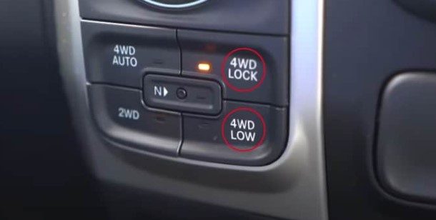 4WD Lock And 4WD Low Comparison