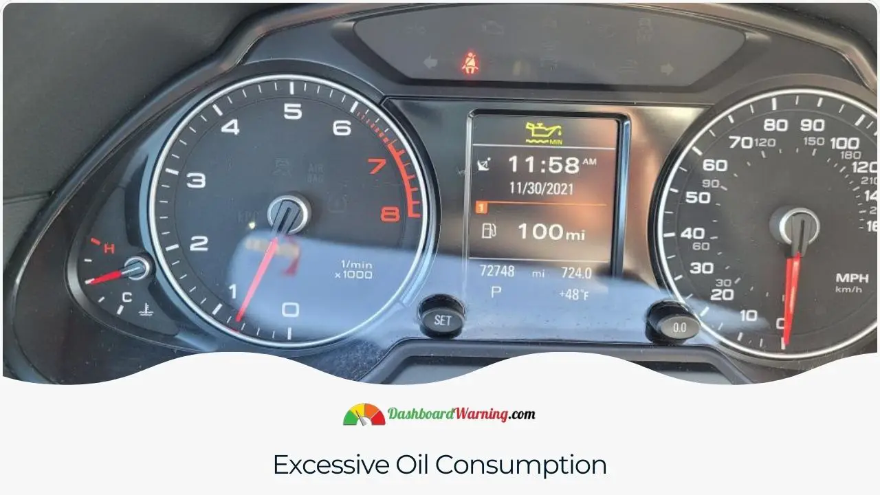 Specific years of the Audi Q5 known for consuming oil at an unusually high rate.