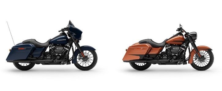 Harley Davidson Road King and Street Glide Differences