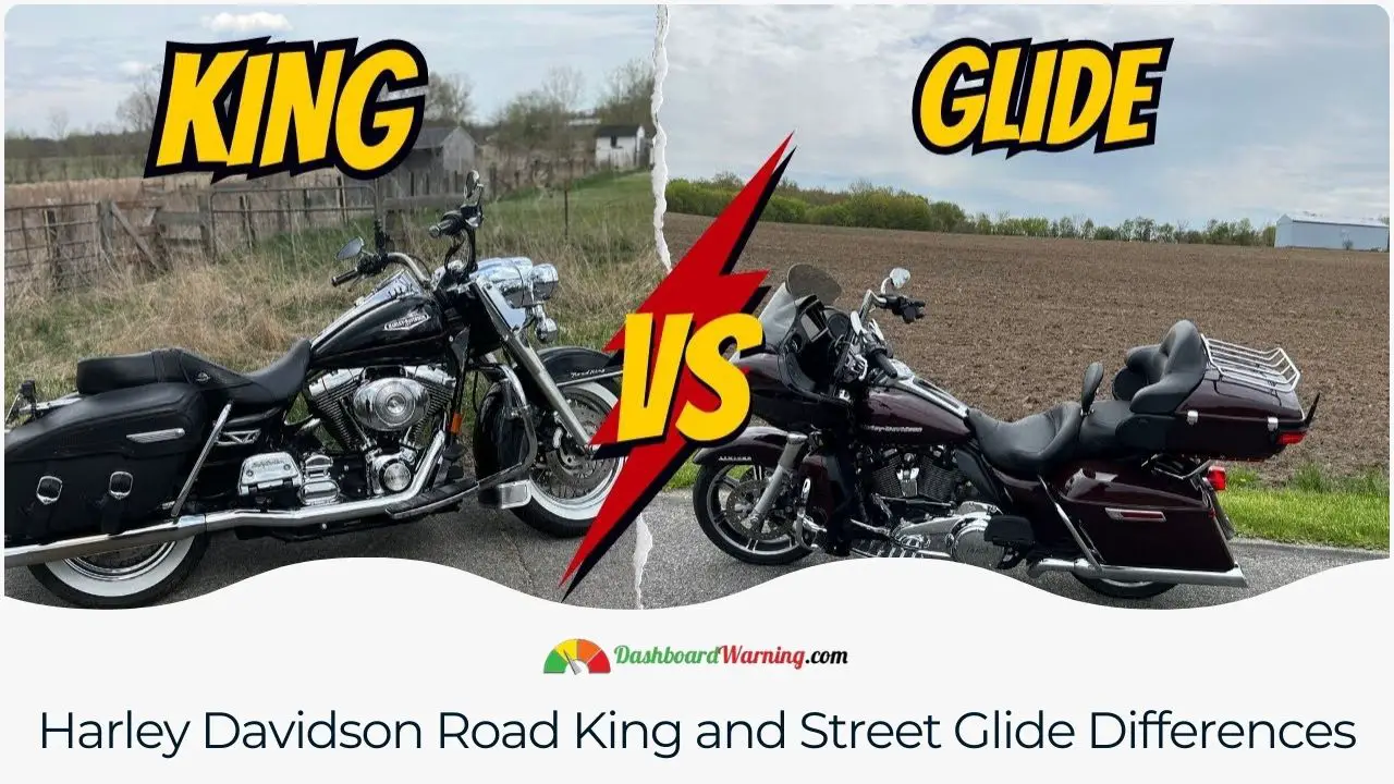 Harley Davidson Road King vs. Street Glide