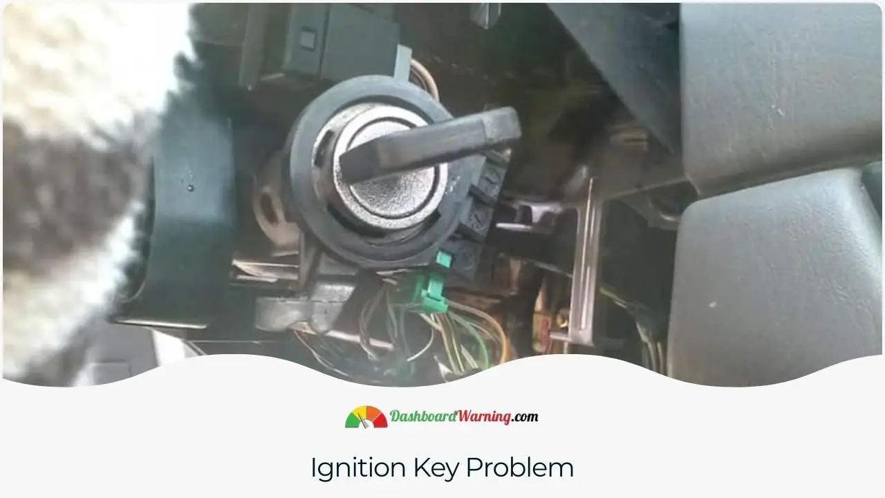 Issues related to the ignition key system in specific Ford Focus years.