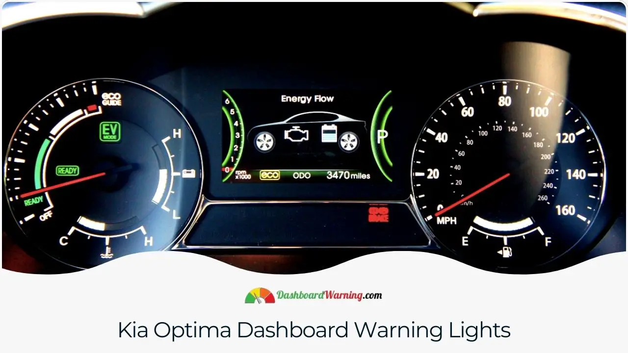 Kia Optima Dashboard Warning Lights