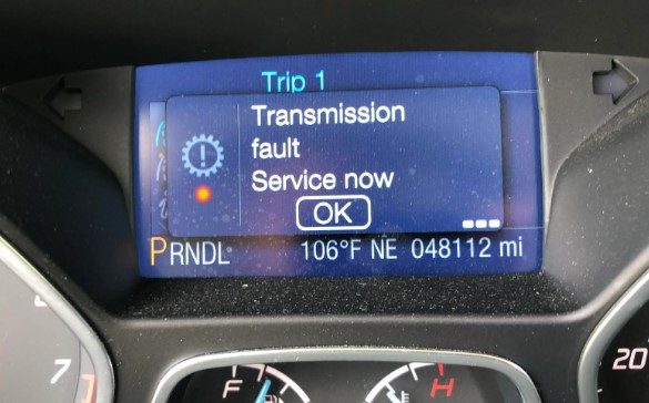 ford focus Transmission Fault