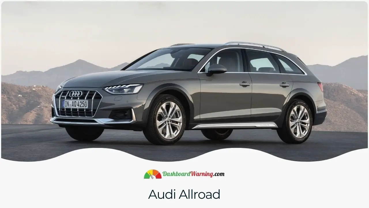 The Audi Allroad offers luxury and off-road proficiency, suitable for Colorado's varying terrains.