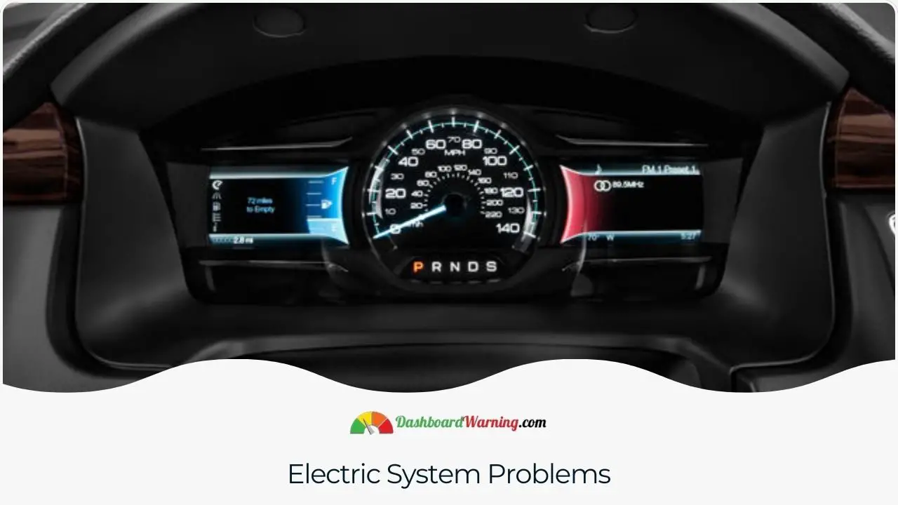 Years of the Ford Flex with notable electrical system issues.