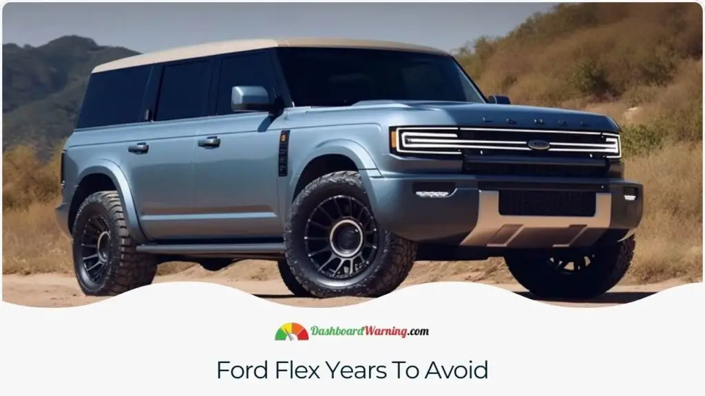 An overview of the most and least reliable years of the Ford Flex based on historical data.