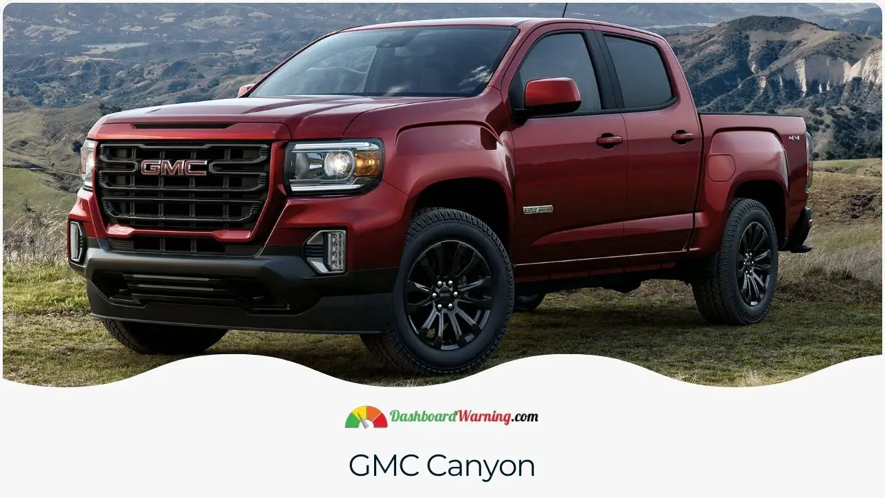 The GMC Canyon, known for its robust capability and comfort, is perfect for Colorado's rugged landscapes.