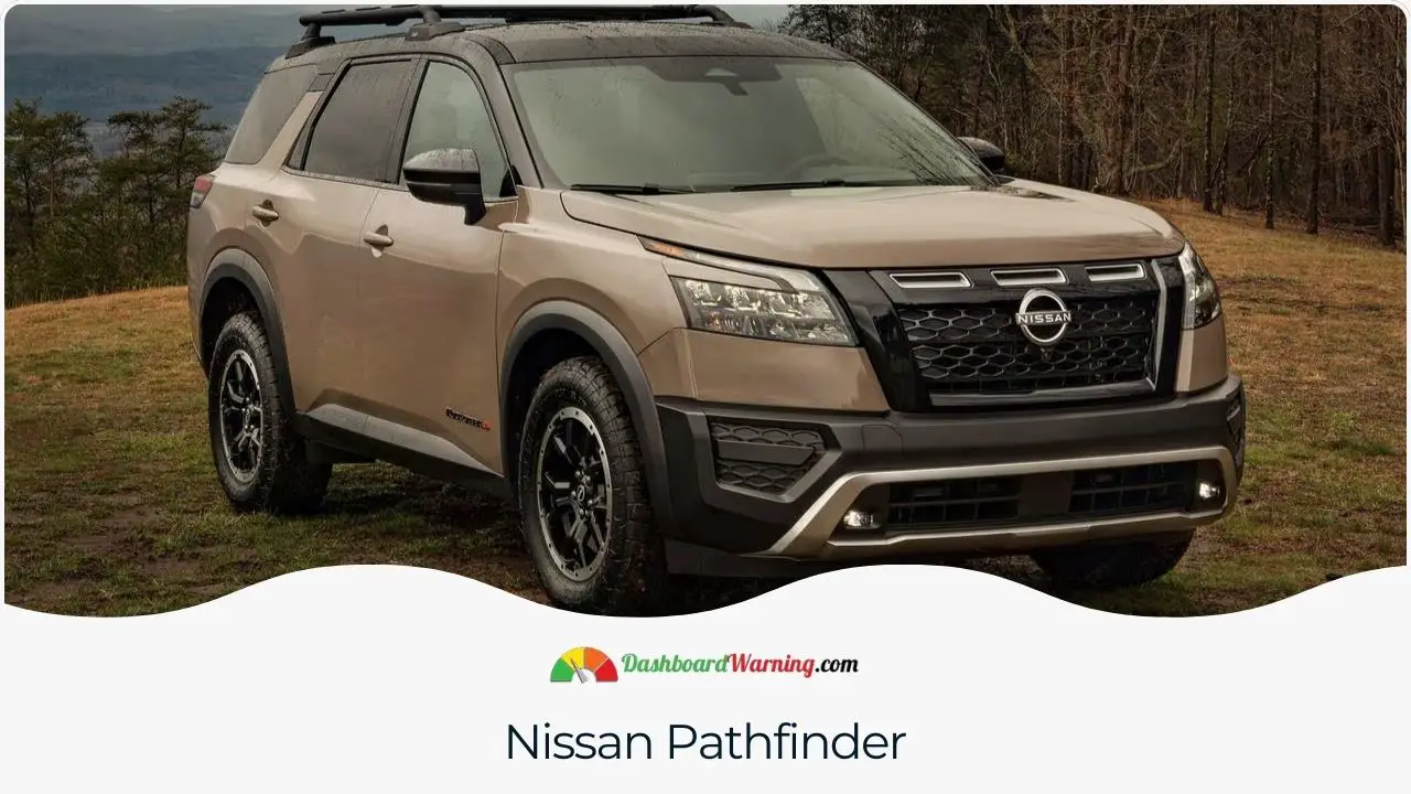The Nissan Pathfinder, balancing comfort and ruggedness, is a great companion for family adventures in Colorado.
