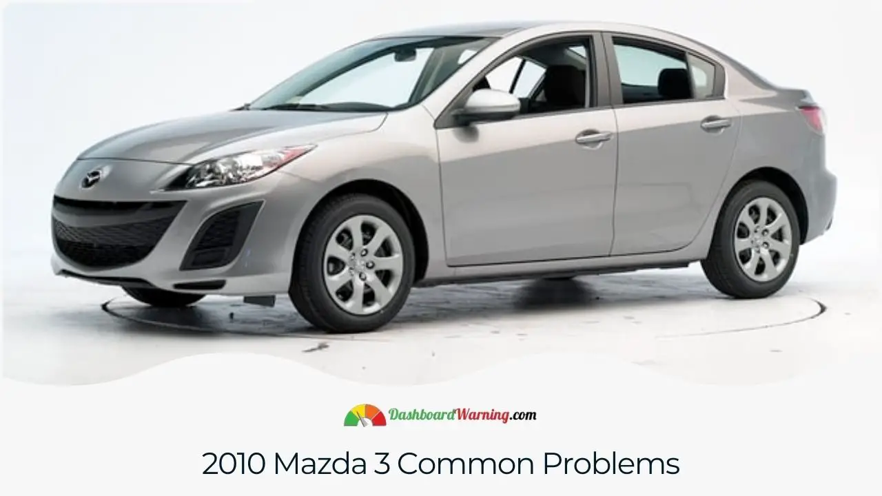 A summary of typical issues encountered by owners of the 2010 Mazda 3.
