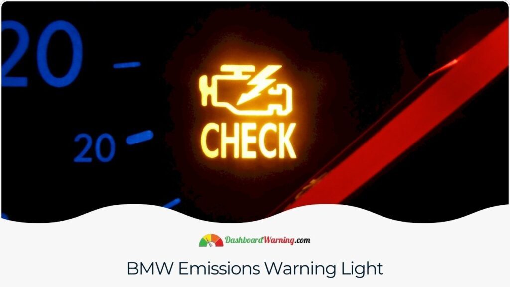 BMW Emissions Warning Light