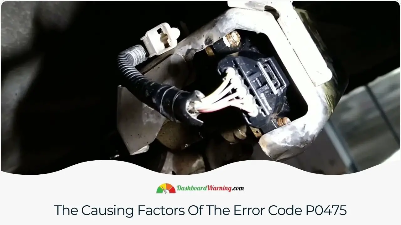 A summary of common causes leading to the P0475 error code in the 7.3 Powerstroke engine.