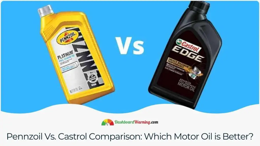 An analysis comparing the performance and quality of Pennzoil and Castrol motor oils.
