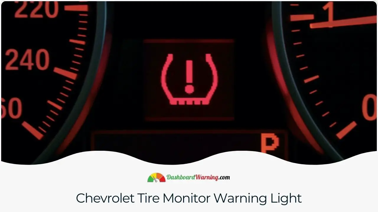 Chevrolet Tire Monitor Warning Light