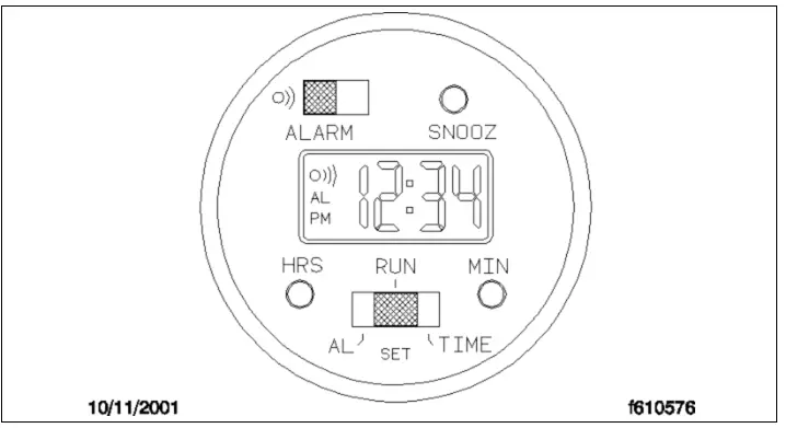 Figure 6.15, Digital Clock Indicator