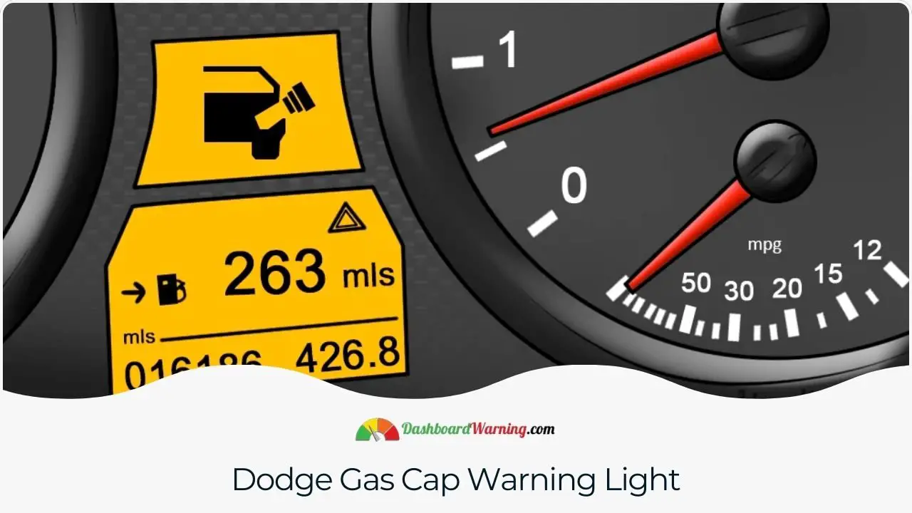 Dodge Gas Cap Warning Light