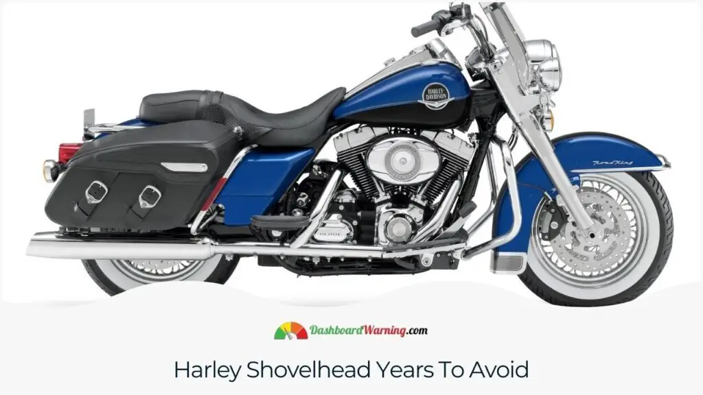 Harley Shovelhead Years To Avoid - 3 Worst Years