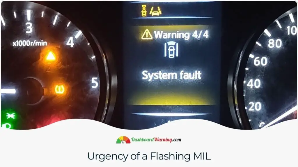 Nissan Qashqai Malfunction Warning Light Orange | Means