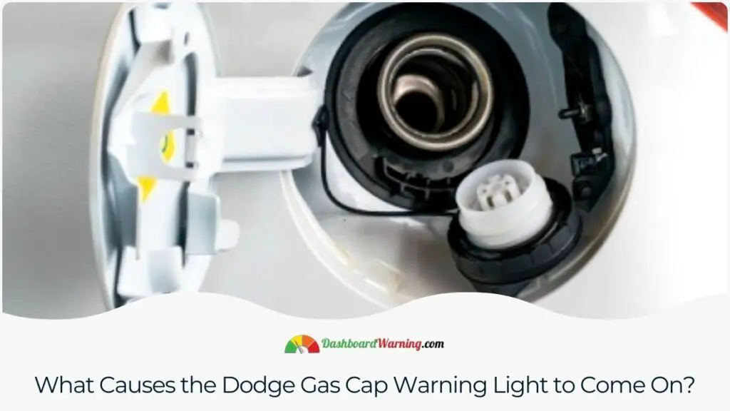 Dodge Gas Cap Warning Light to Come On How To Fix It?